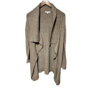 CAbi Beige Open Long Cardigan Size Medium